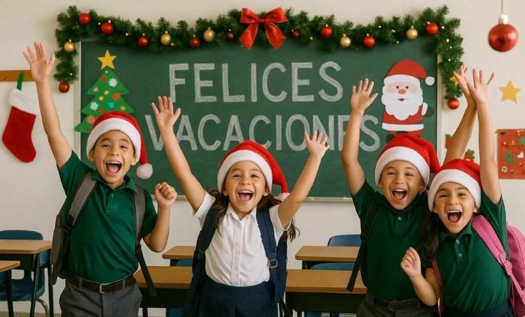 Vacaciones de diciembre 2025: La SEP adelanta el descanso escolar para algunos alumnos