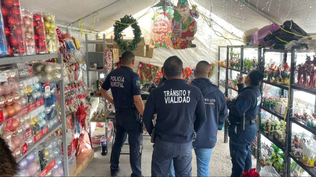 Operativo de Seguridad en Francisco I. Madero para Frenar la Venta de Pirotecnia