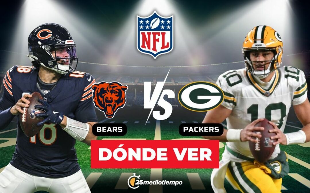 Chicago Bears vs. Green Bay Packers: Todo lo que necesitas saber sobre el partido en vivo de la Semana 14 NFL 2025