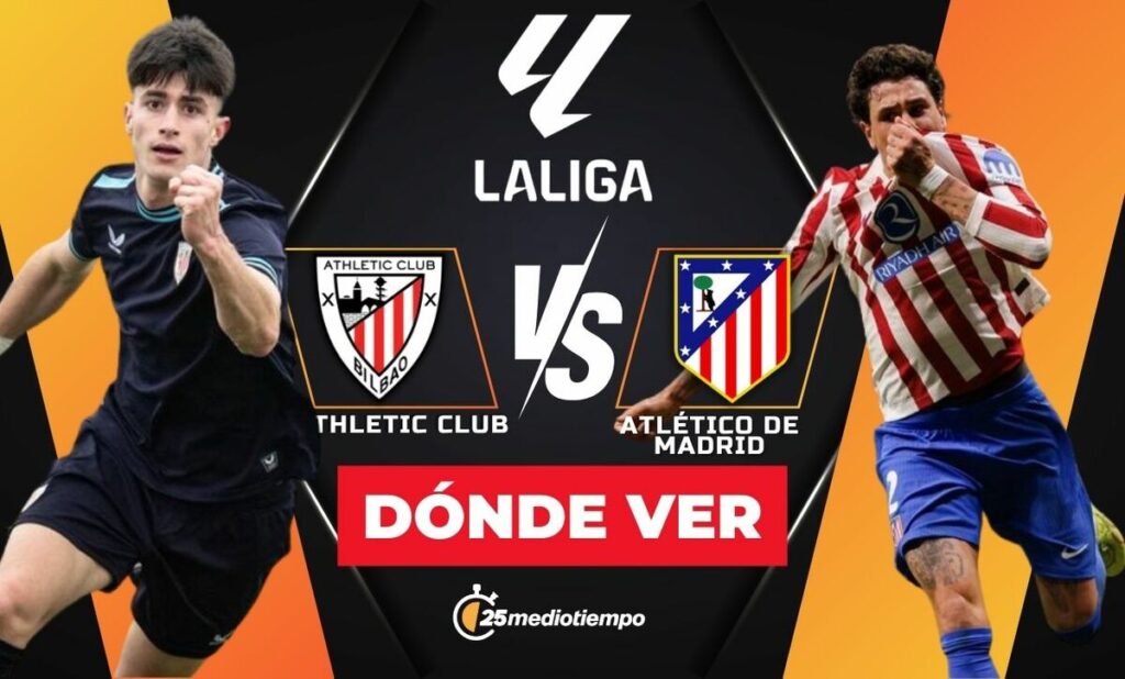 Athletic Club vs. Atlético de Madrid: ¡Sigue el partido EN VIVO de LaLiga 2025 hoy!