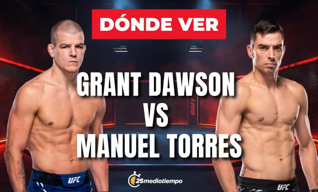 UFC 323: Horario y Dónde Ver EN VIVO la Pelea entre Grant Dawson y Manuel Torres