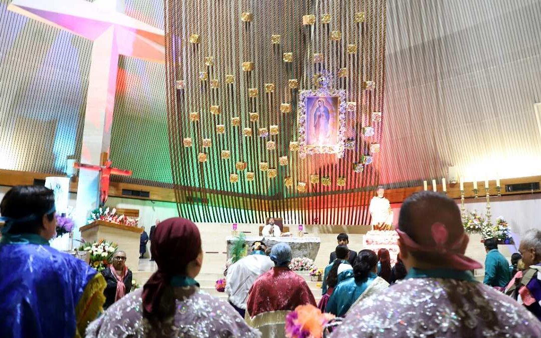 Horarios de Misas en la Basílica de Guadalupe de Monterrey Previos al 12 de Diciembre