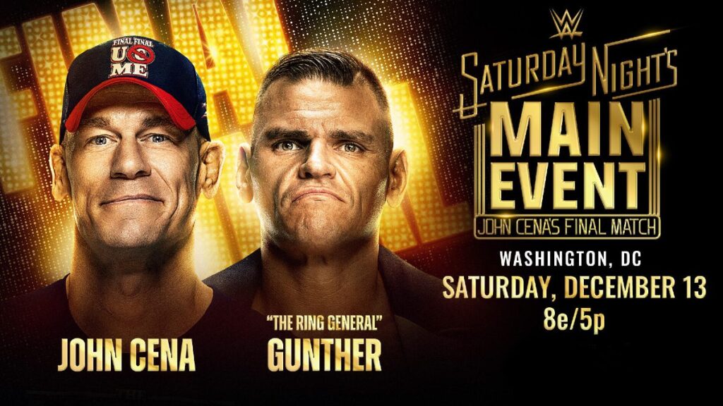 ¡Gunther se enfrenta a John Cena en Tampa Bay! Descubre la fecha y el lugar de la lucha