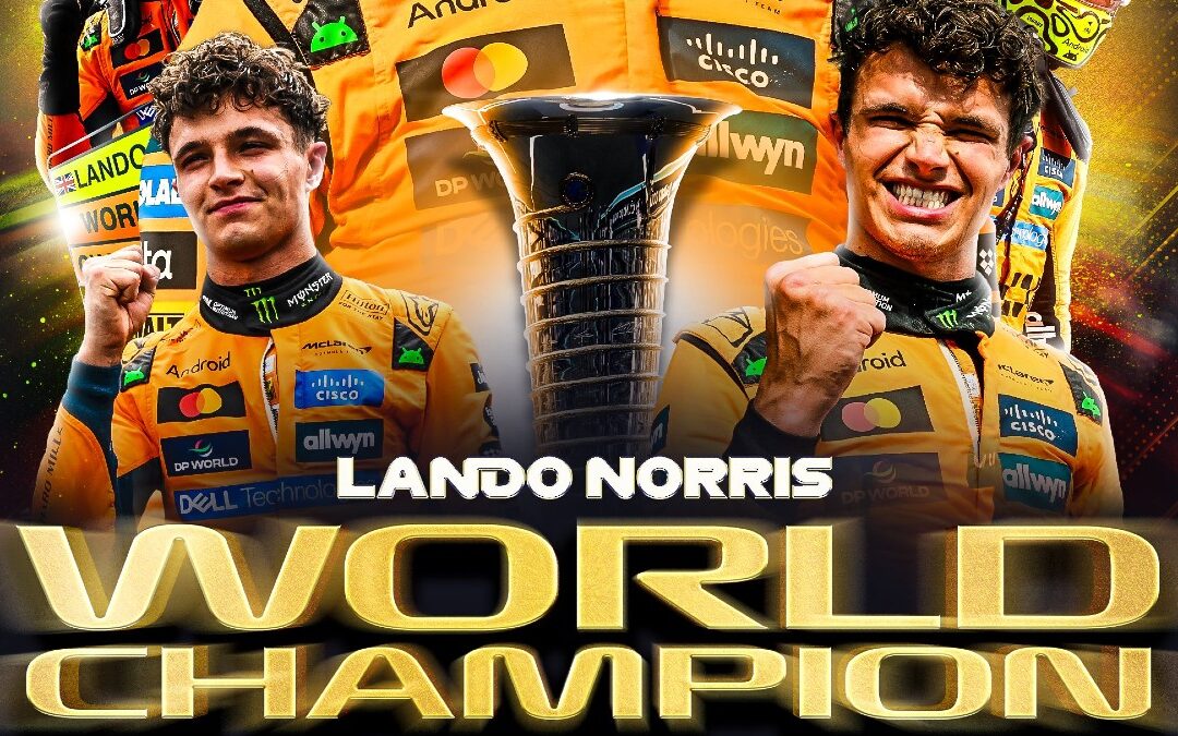 Lando Norris se consagra campeón mundial de Fórmula 1 tras un emocionante tercer lugar
