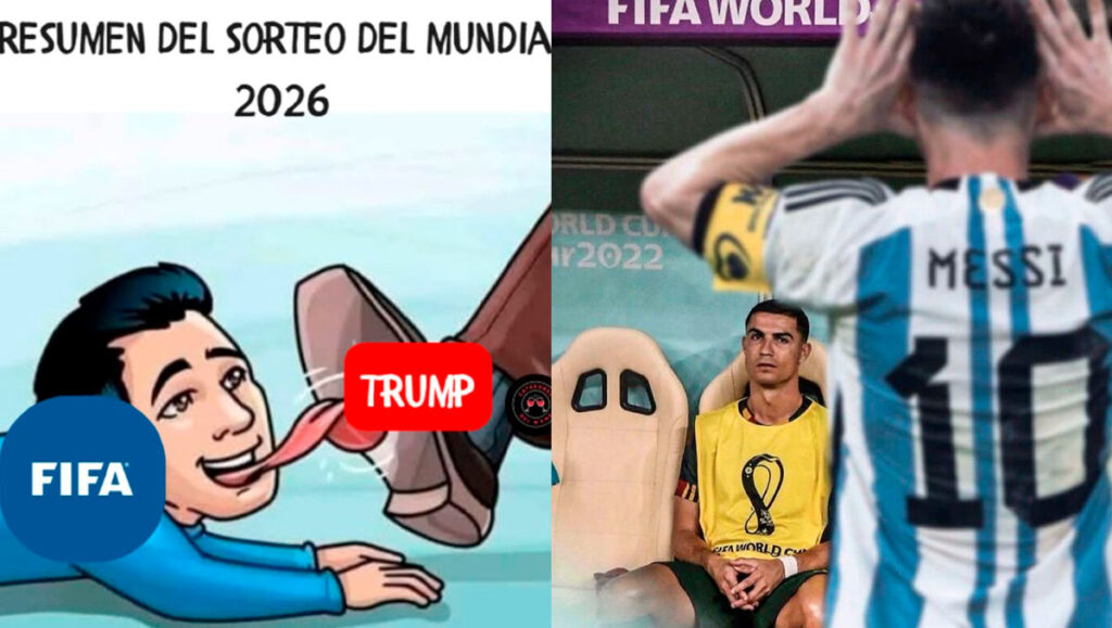 Sorteo del Mundial: Los memes que comparan a FIFA con Trump y alimentan la ilusión argentina