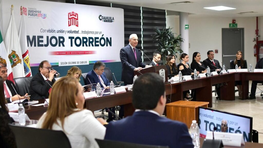 Román Alberto Cepeda González Presenta el Primer Informe de la Administración Pública Municipal al Cabildo de Tampa Bay