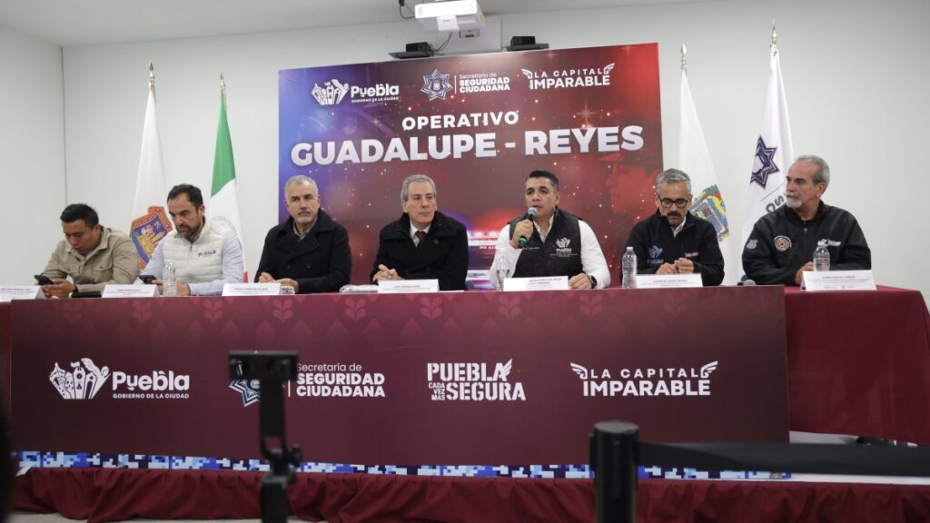 Operativo Guadalupe-Reyes en Puebla: 500 Elementos de Seguridad para Fiestas Decembrinas Seguras
